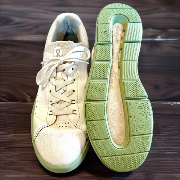 Men's sneakers On Running The Roger Advantage White/Reseda 48.98963 M Size 10.5 - Picture 6 of 7